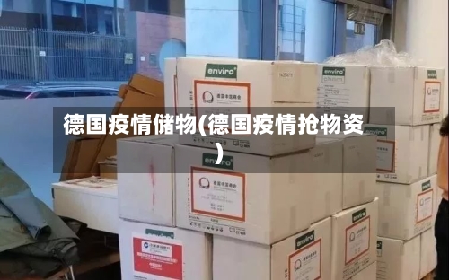 德国疫情储物(德国疫情抢物资)-第3张图片