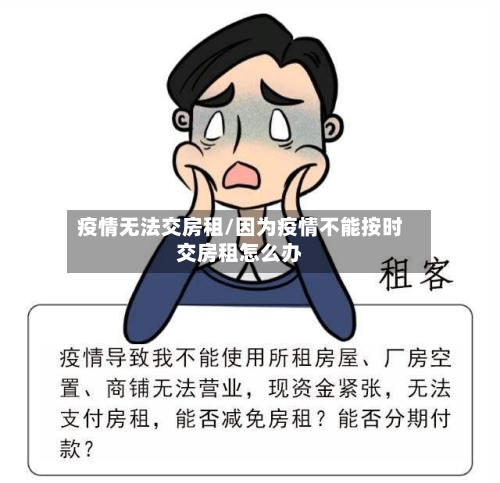 疫情无法交房租/因为疫情不能按时交房租怎么办