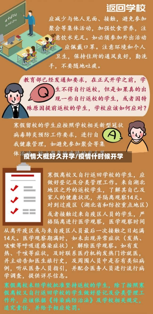 疫情大概好久开学/疫情什时候开学-第3张图片