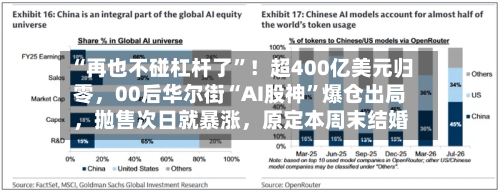 “再也不碰杠杆了”！超400亿美元归零，00后华尔街“AI股神”爆仓出局	，抛售次日就暴涨，原定本周末结婚-第2张图片