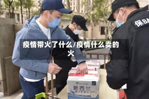 疫情带火了什么/疫情什么卖的火-第2张图片