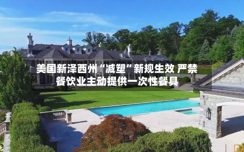 美国新泽西州“减塑”新规生效 严禁餐饮业主动提供一次性餐具-第3张图片