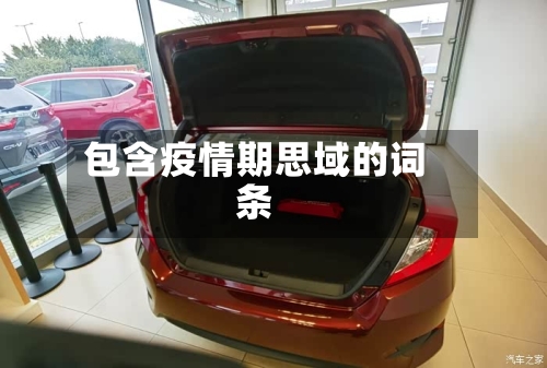 包含疫情期思域的词条
