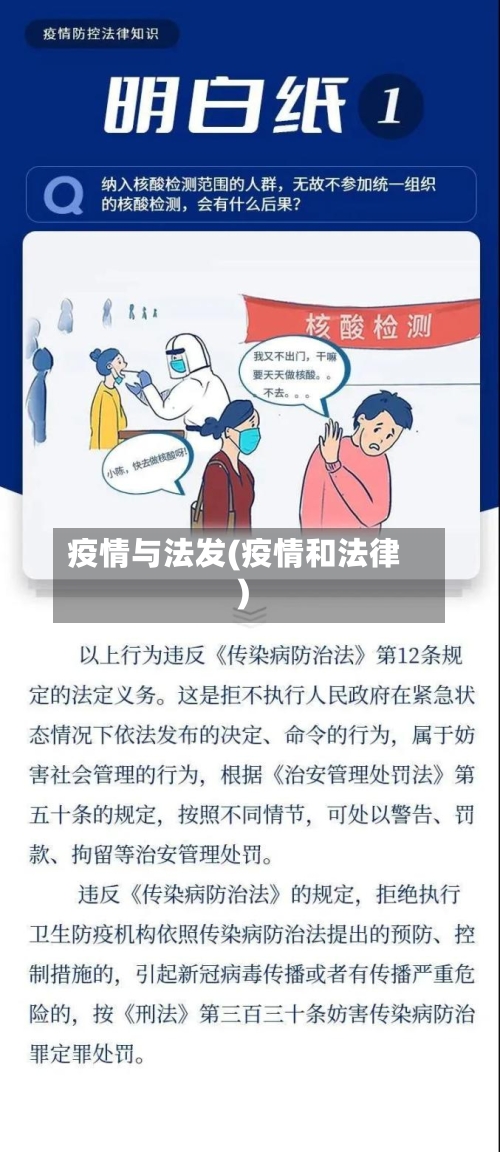 疫情与法发(疫情和法律)
