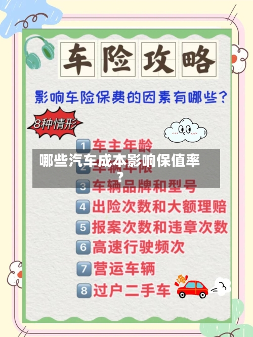哪些汽车成本影响保值率?-第2张图片