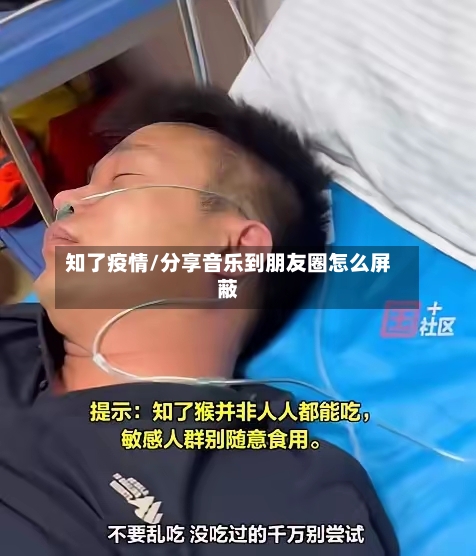 知了疫情/分享音乐到朋友圈怎么屏蔽