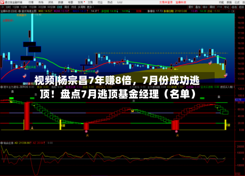 视频|杨宗昌7年赚8倍，7月份成功逃顶！盘点7月逃顶基金经理（名单）-第3张图片