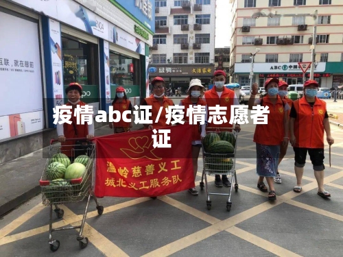 疫情abc证/疫情志愿者证-第2张图片