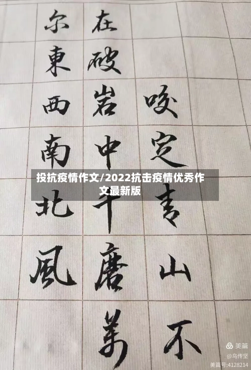 投抗疫情作文/2022抗击疫情优秀作文最新版-第2张图片