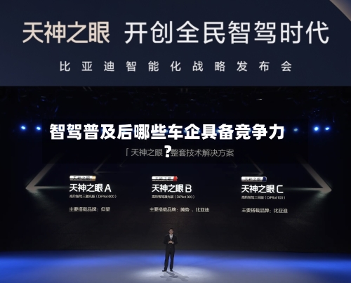 智驾普及后哪些车企具备竞争力？-第2张图片