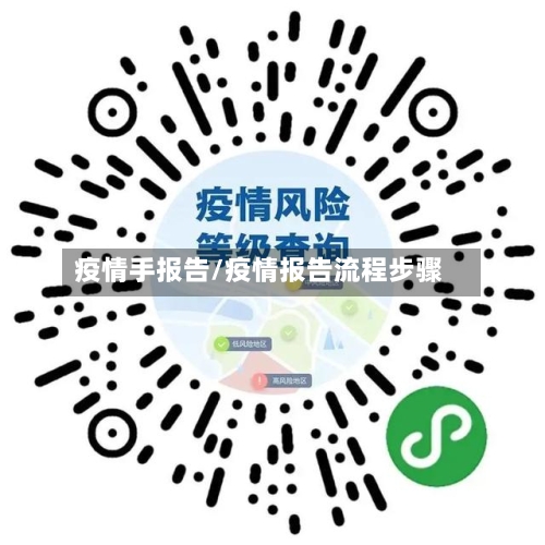疫情手报告/疫情报告流程步骤-第2张图片