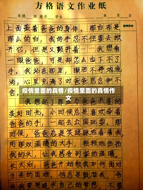 疫情里面的真情/疫情里面的真情作文