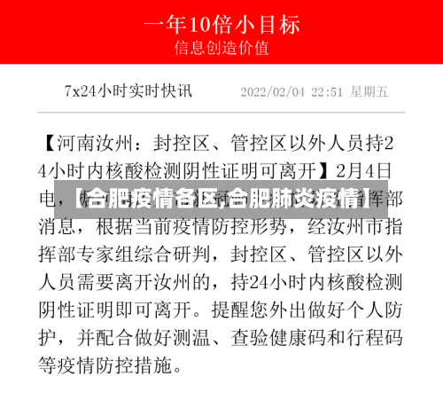 【合肥疫情各区,合肥肺炎疫情】
