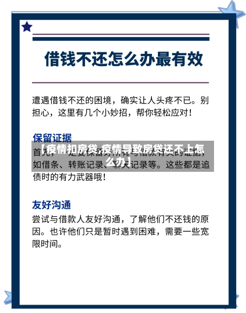 【疫情扣房贷,疫情导致房贷还不上怎么办】-第2张图片