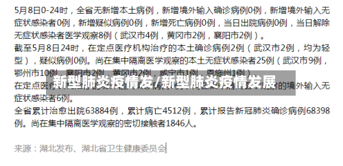 新型肺炎疫情发/新型肺炎疫情发展-第2张图片