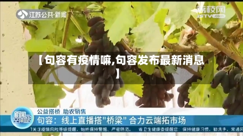 【句容有疫情嘛,句容发布最新消息】