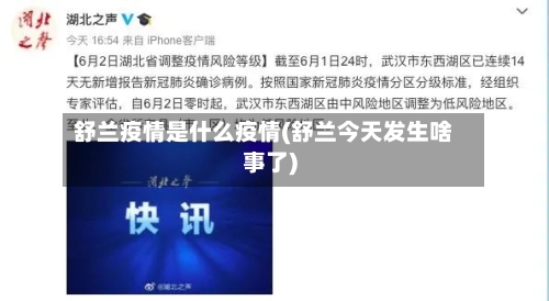 舒兰疫情是什么疫情(舒兰今天发生啥事了)-第3张图片