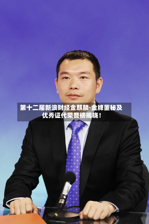 第十二届新浪财经金麒麟·金牌董秘及优秀证代荣誉榜揭晓！-第2张图片