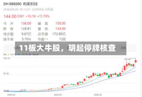 11板大牛股，明起停牌核查-第2张图片