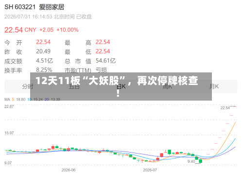 12天11板“大妖股	”	，再次停牌核查！-第2张图片