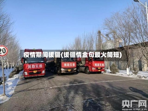 疫情期间援疆(援疆情金句最火简短)-第3张图片