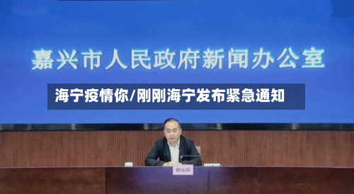 海宁疫情你/刚刚海宁发布紧急通知-第2张图片