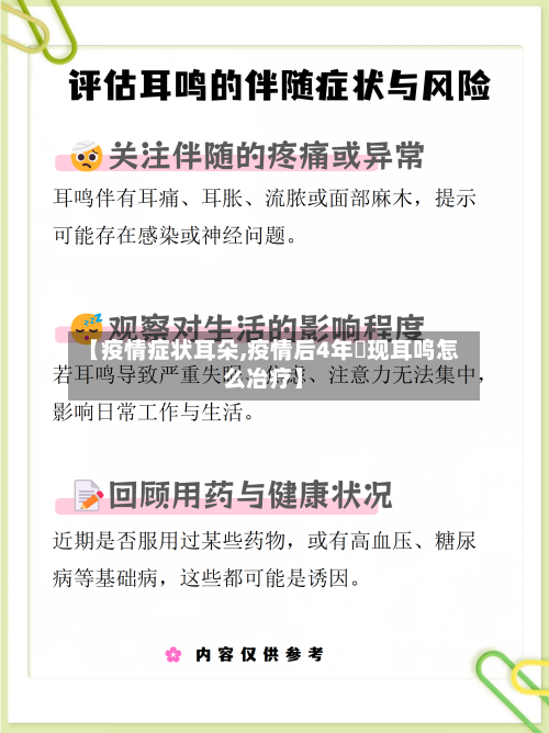 【疫情症状耳朵,疫情后4年岀现耳鸣怎么冶疗】-第2张图片