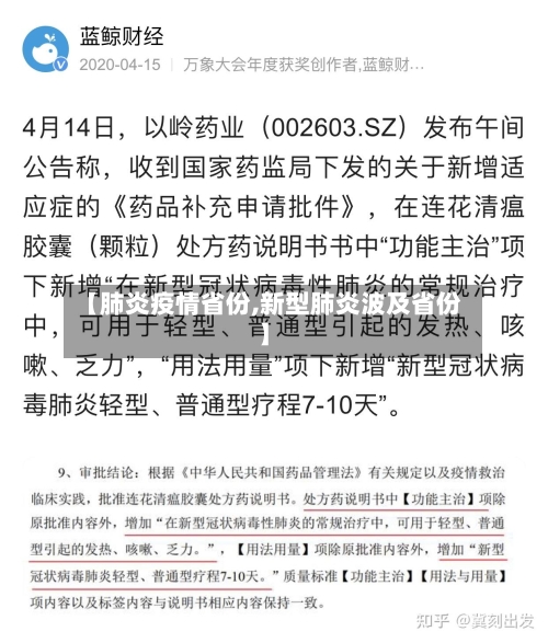 【肺炎疫情省份,新型肺炎波及省份】-第3张图片