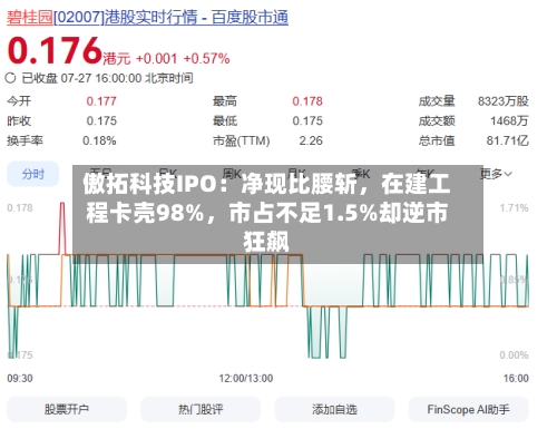 傲拓科技IPO：净现比腰斩，在建工程卡壳98%，市占不足1.5%却逆市狂飙-第2张图片