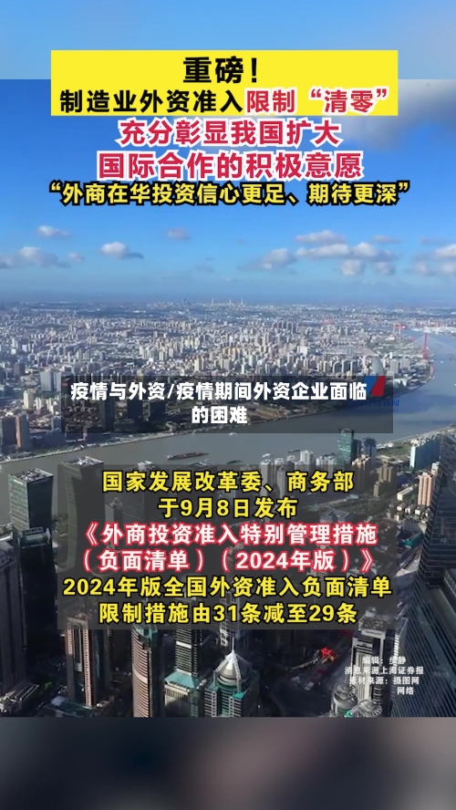 疫情与外资/疫情期间外资企业面临的困难