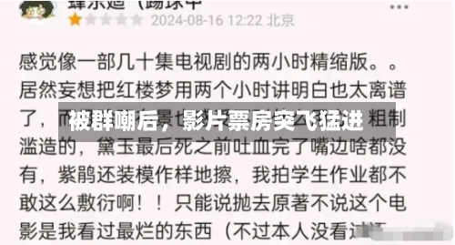被群嘲后，影片票房突飞猛进-第3张图片