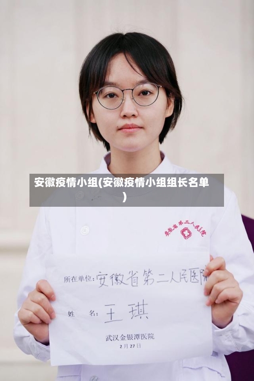 安徽疫情小组(安徽疫情小组组长名单)-第2张图片