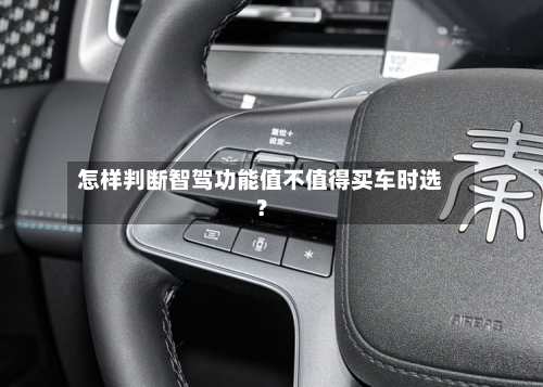 怎样判断智驾功能值不值得买车时选?-第2张图片