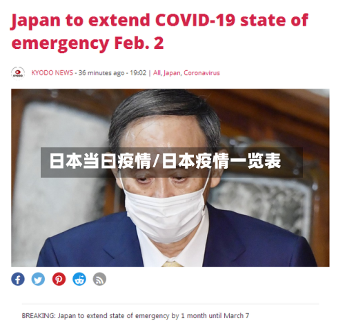 日本当曰疫情/日本疫情一览表-第2张图片