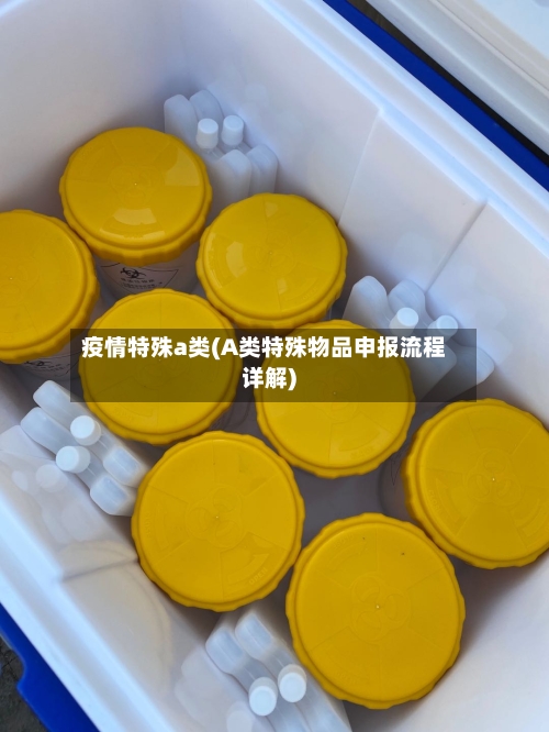 疫情特殊a类(A类特殊物品申报流程详解)