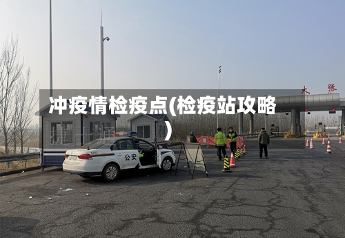 冲疫情检疫点(检疫站攻略)-第3张图片