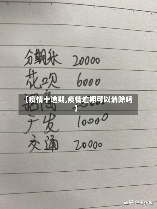 【疫情十逾期,疫情逾期可以消除吗】