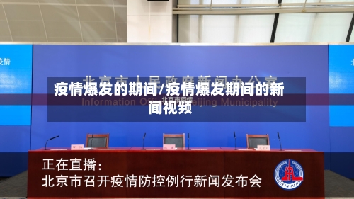 疫情爆发的期间/疫情爆发期间的新闻视频-第2张图片