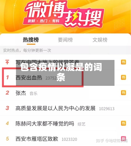 包含疫情以凝是的词条-第3张图片