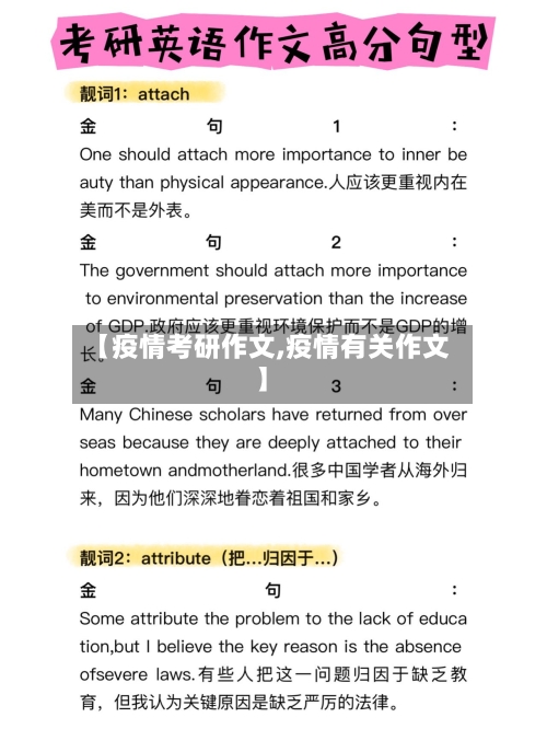 【疫情考研作文,疫情有关作文】-第3张图片