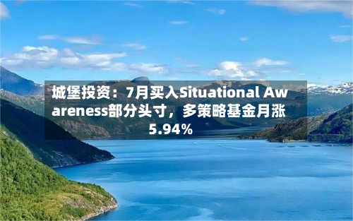 城堡投资：7月买入Situational Awareness部分头寸，多策略基金月涨5.94%