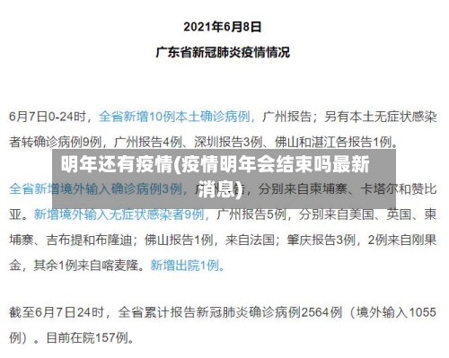 明年还有疫情(疫情明年会结束吗最新消息)