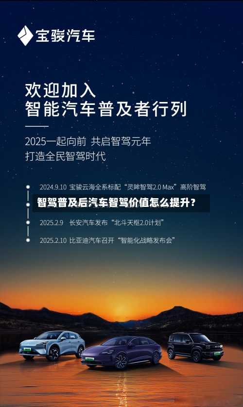 智驾普及后汽车智驾价值怎么提升?-第2张图片