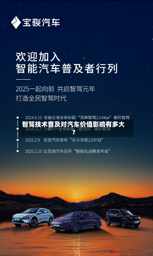 智驾技术普及对汽车价值影响有多大？