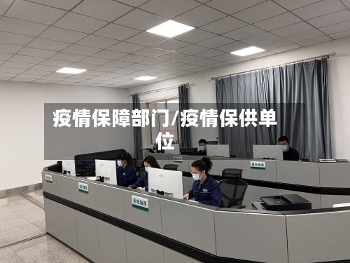 疫情保障部门/疫情保供单位
