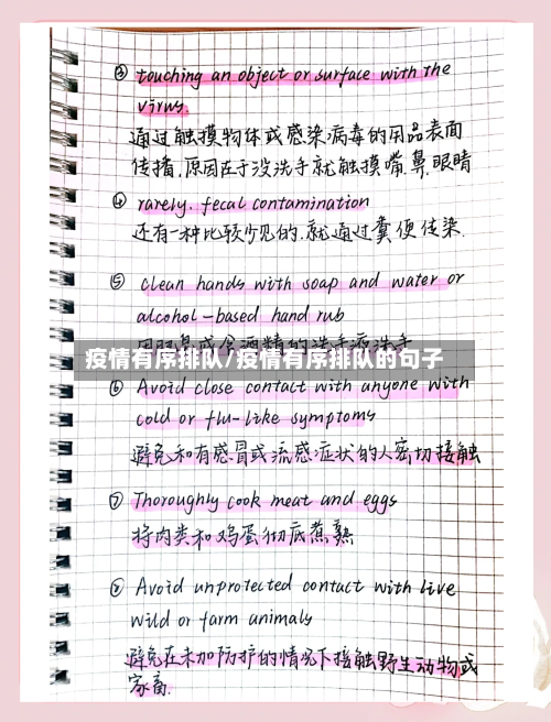 疫情有序排队/疫情有序排队的句子-第2张图片