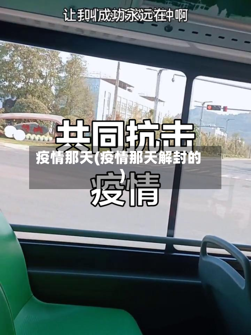 疫情那天(疫情那天解封的)-第3张图片