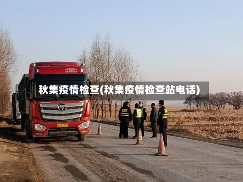 秋集疫情检查(秋集疫情检查站电话)-第2张图片
