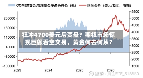 狂冲4700美元后变盘？期权市场惊现巨额看空交易	，黄金何去何从？-第2张图片