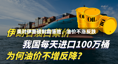 美对伊重磅制裁落地，油价不涨反跌-第3张图片